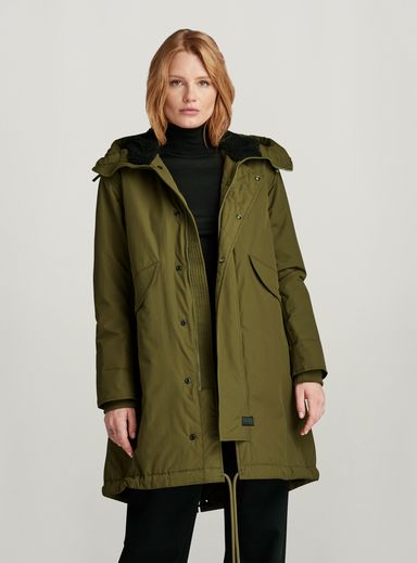 Hooded Fishtail Parka